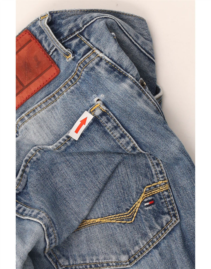 Tommy Hilfiger Vaqueros rectos para hombre W33 L32 Azul