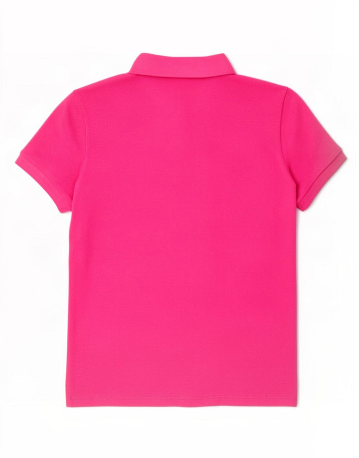 Polo Lacoste Mujer EU 38 Algodón Rosa Medio