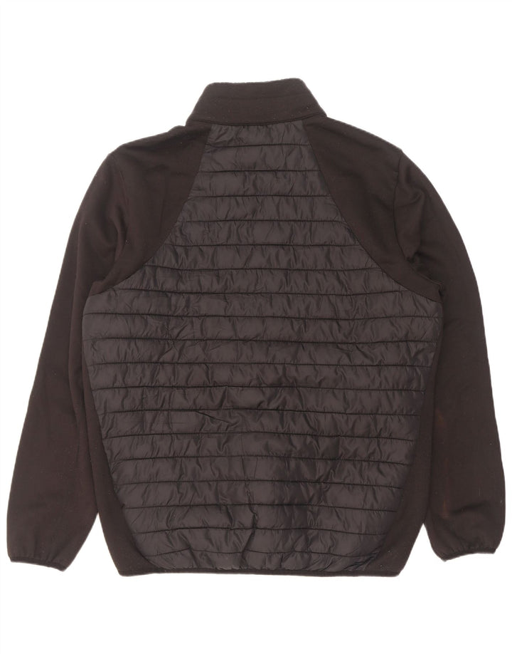Calvin Klein Chaqueta acolchada de golf para hombre UK 38 Mediana Poliéster negro