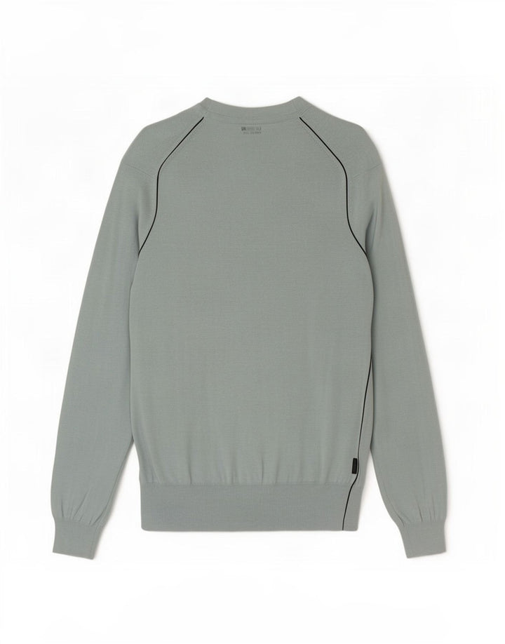 Jersey Hugo Boss Hombre | Jersey con cuello redondo Azul medio
