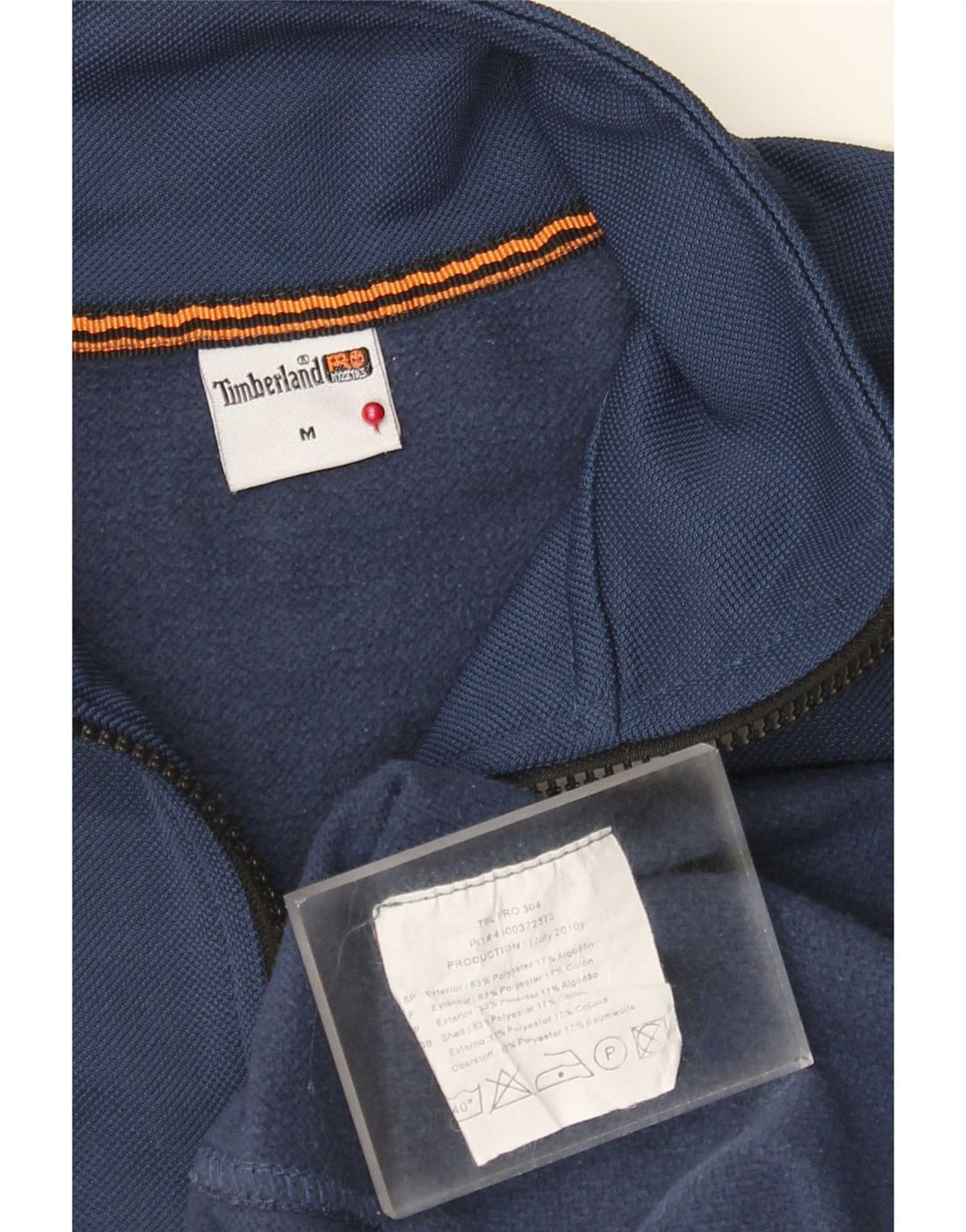 Timberland Hombre Graphic Pullover Chándal Top Azul Medio Deportes