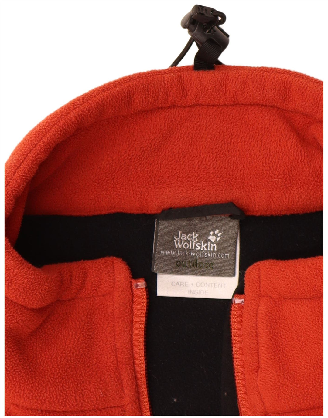 JACK WOLFSKIN Chaqueta polar para hombre ES 44 XL Naranja Poliéster