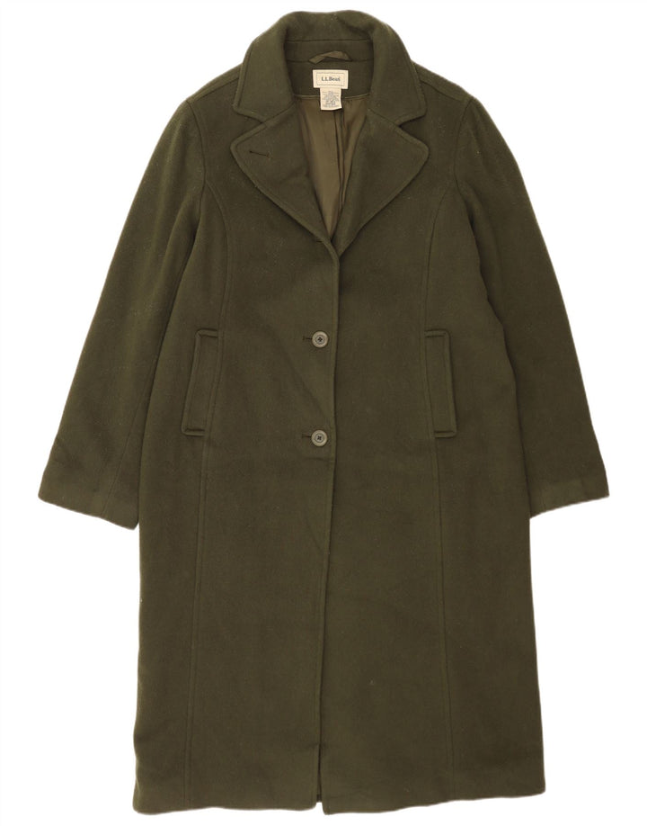 L.L.Bean Abrigo para mujer US 14 XL Caqui Lana de cordero