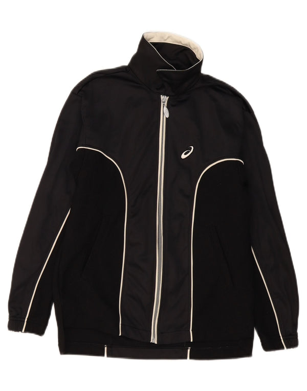Asics - Chaqueta de chándal para mujer, talla 10, color negro