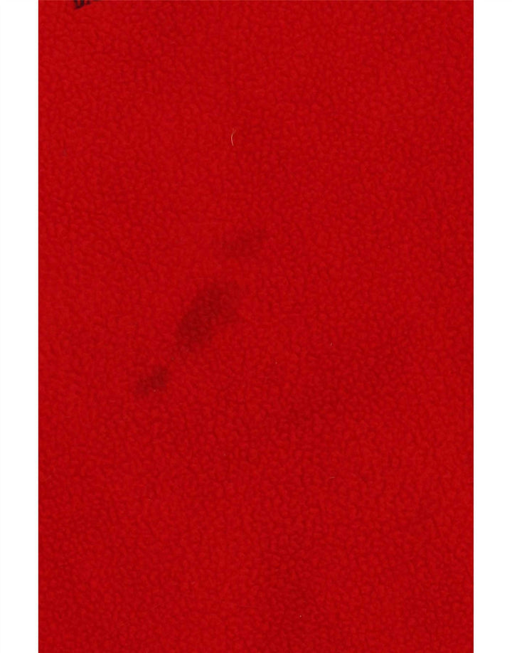 Daniel Hechter Jersey de forro polar con cuello y cremallera para hombre XL Rojo