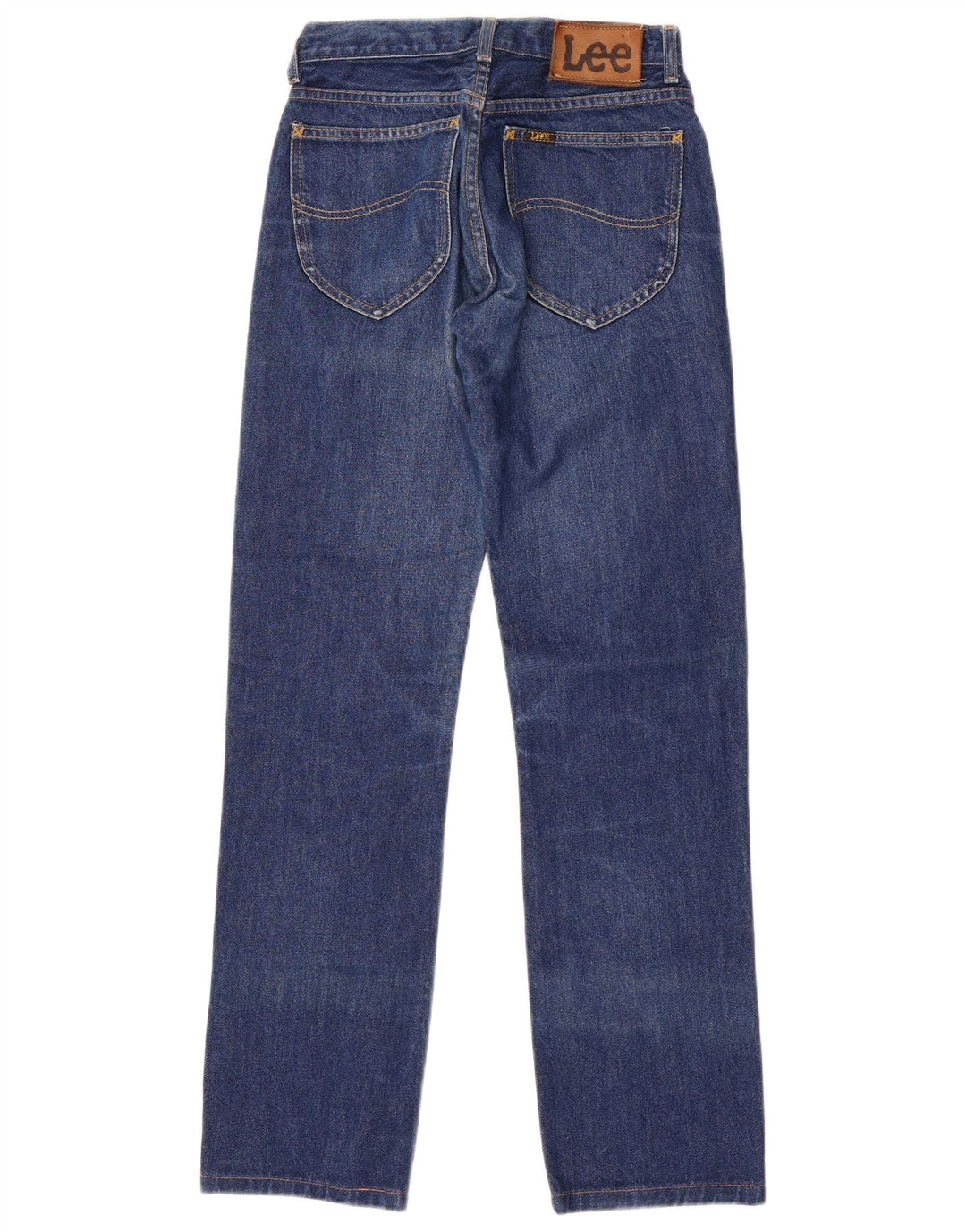 Vaqueros rectos Seattle para mujer LEE W27 L32 Algodón azul