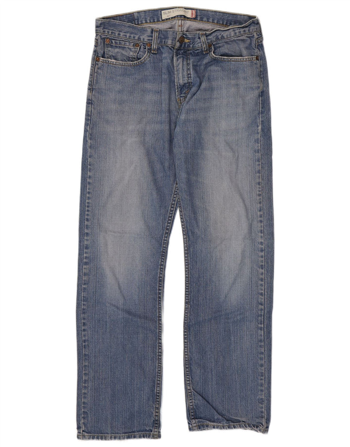 Levi's Vaqueros rectos ajustados 514 para hombre W33 L32 Algodón azul