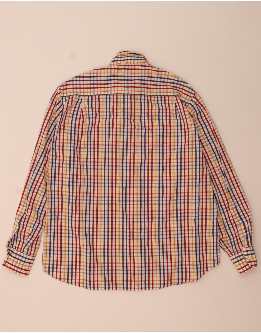 Paul & Shark Camisa para hombre Talla 42 Grande Cuadros multicolores