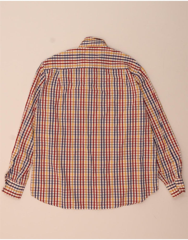 Paul & Shark Camisa para hombre Talla 42 Grande Cuadros multicolores