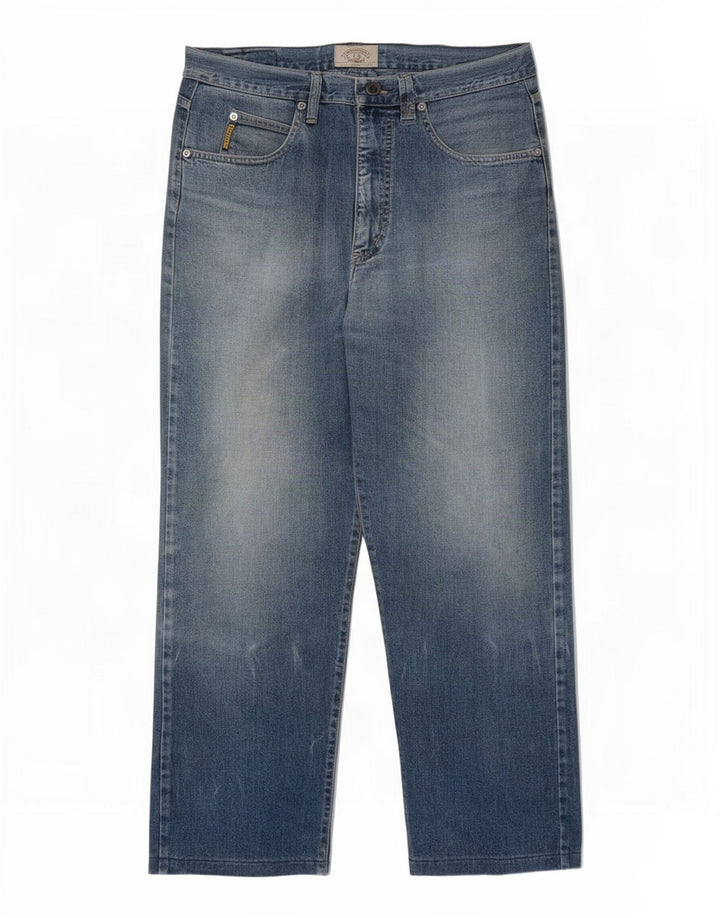 Armani Jeans Hombre Recto W36 L28 Azul