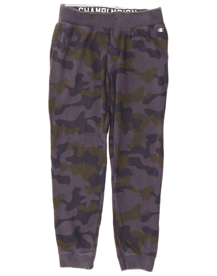 Champion Pantalones De Chándal Para Hombre Joggers Medium Azul Marino Camuflaje