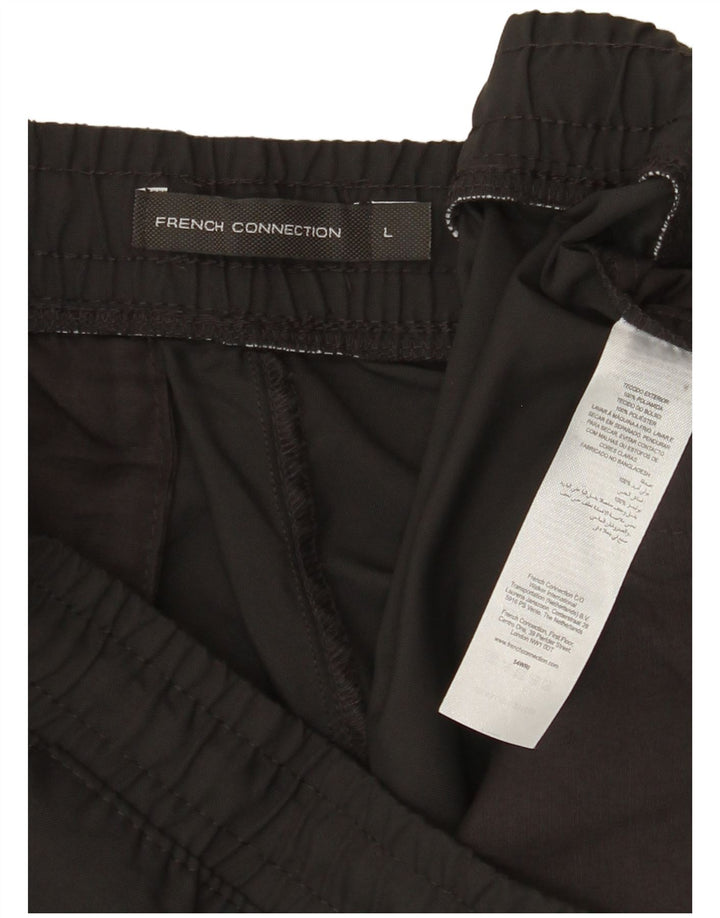 FRENCH CONNECTION Pantalón Chino Joggers para Mujer Grande W34 L29 Gris