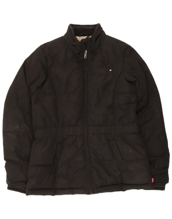 Levi's Chaqueta Acolchada Niña 13-14 Años Negro Poliéster