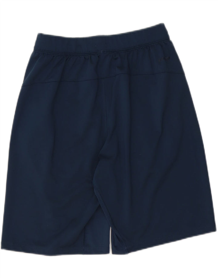 Adidas Mens Graphic Sport Shorts Pequeño Azul Marino Poliéster
