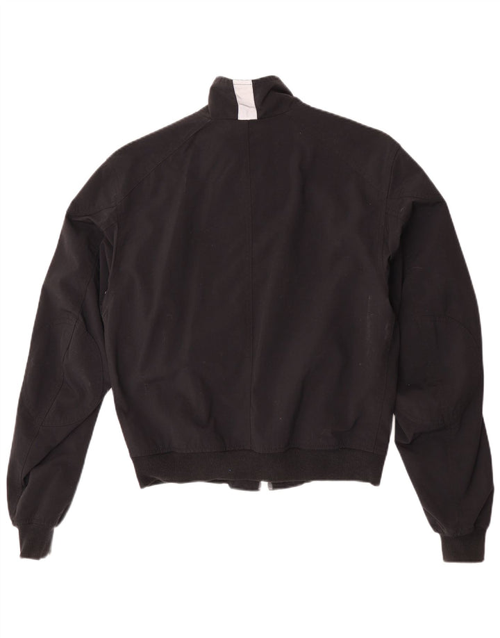 Belstaff Chaqueta Bomber para Hombre UK 38 Medium Black Nylon