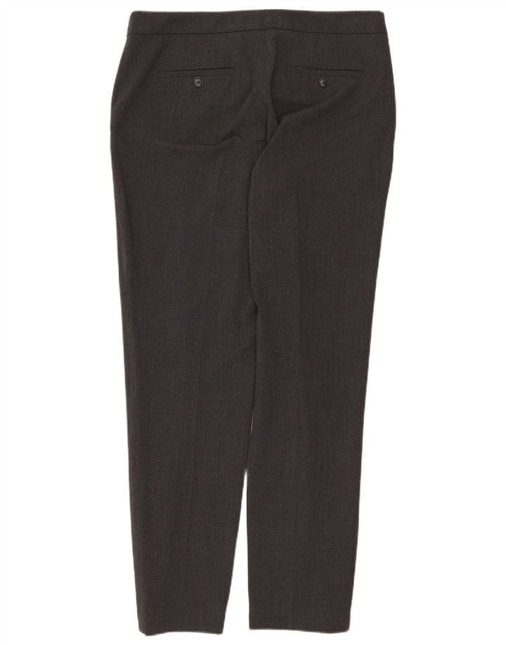 Pantalón de Traje Slim Trussardi Mujer IT 40 Small W30 L27 Gris Poliéster