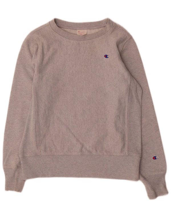 Champion Sudadera para mujer Jumper UK 44 Algodón gris medio