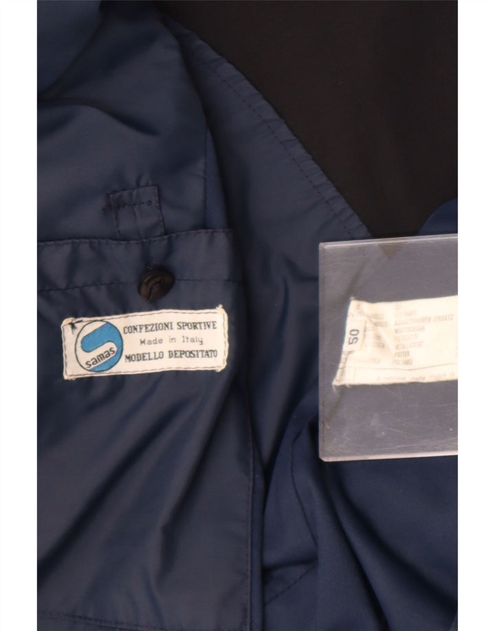 Chaqueta acolchada mujer Samas IT 50 XL Nylon color block azul