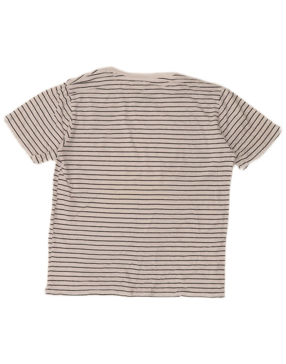 CALVIN KLEIN JEANS Camiseta Niña Top 14-15 Años Grande Blanco Rayas