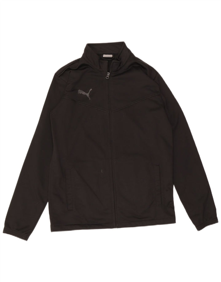 Puma Hombre Chándal Top Chaqueta Mediana Negro Poliéster