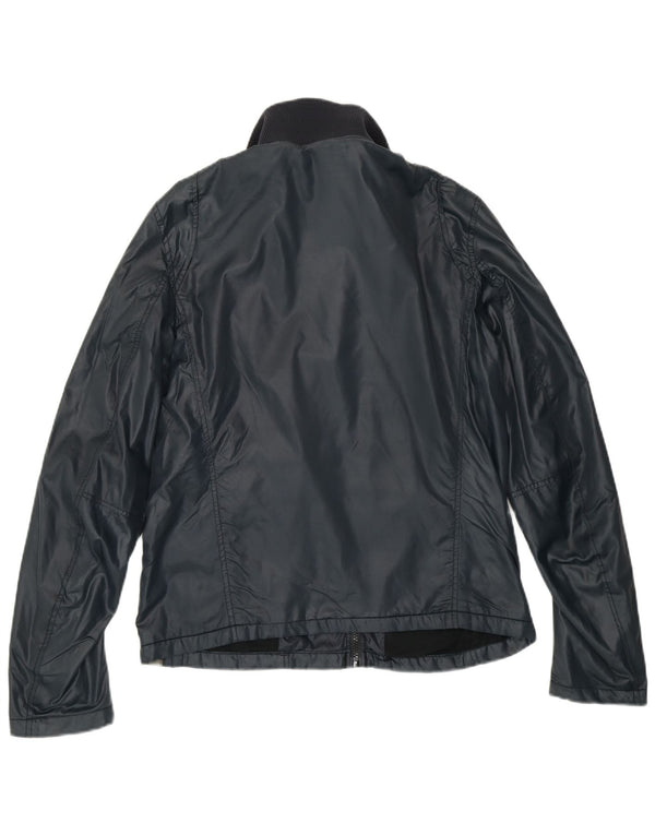 G-STAR Chaqueta Bomber para Mujer UK 44 Mediana Azul Marino Poliamida