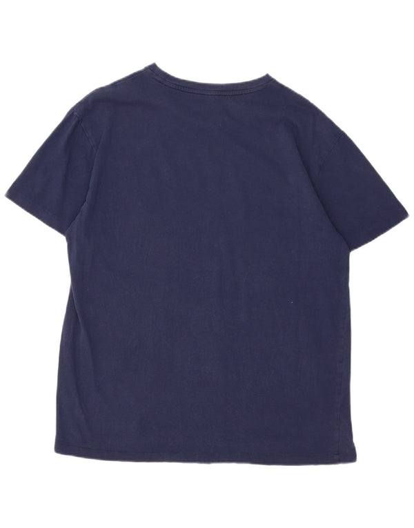 Polo Ralph Lauren Camiseta para hombre Top Medium Azul marino Algodón