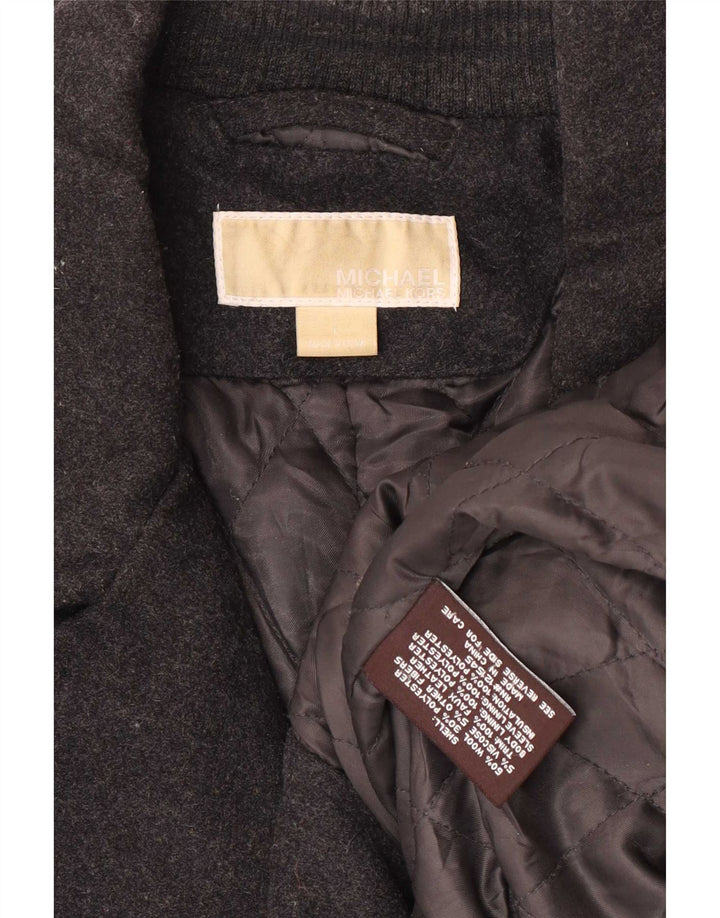 Michael Kors Chaquetón para hombre UK 40 Grande Gris Lana Clásico