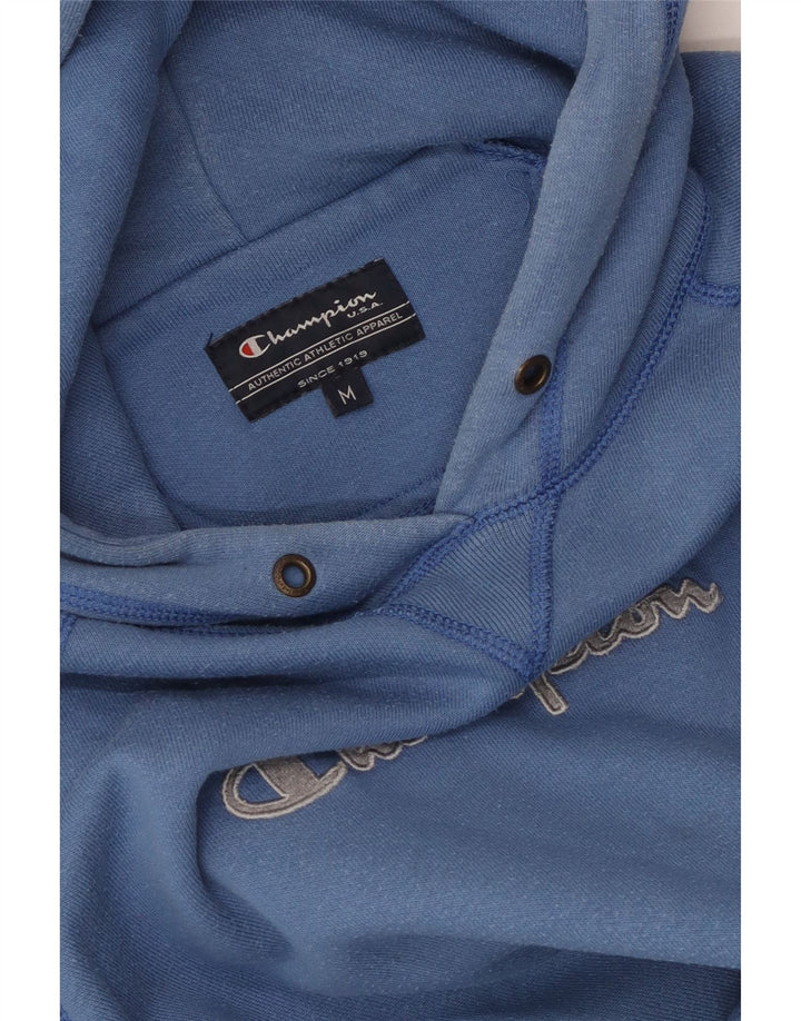 CHAMPION Jersey con capucha gráfico para mujer UK 40 Azul medio