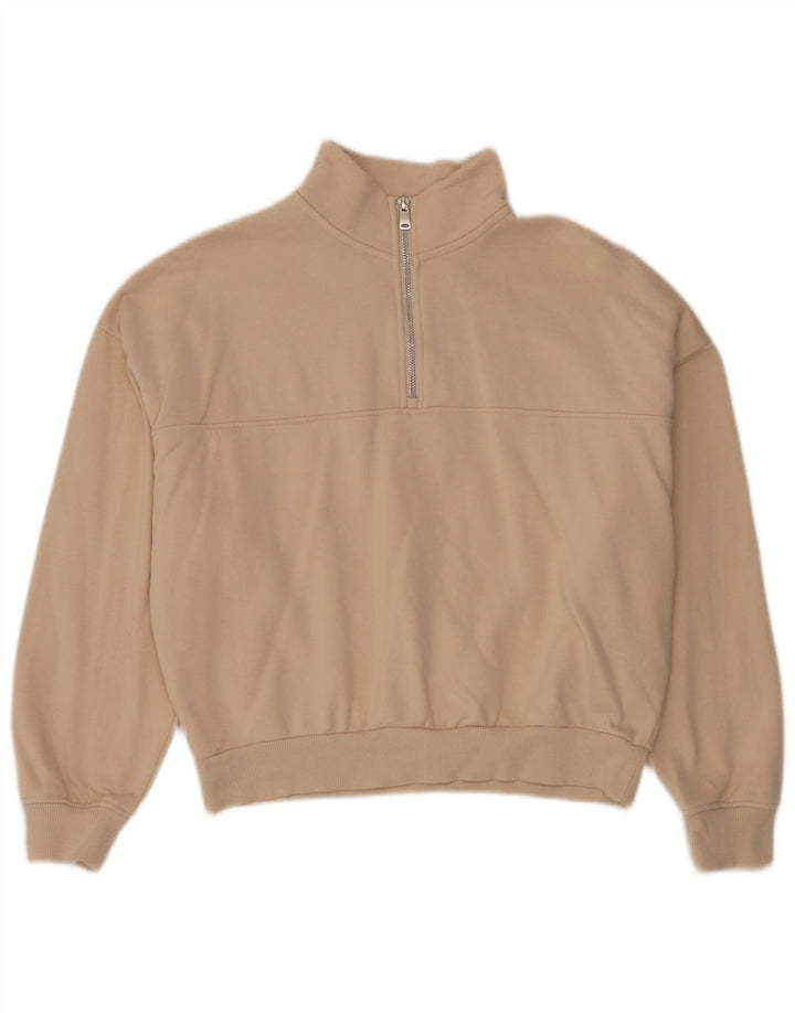 Marks & Spencer - Sudadera extragrande para mujer, talla 10, color beige