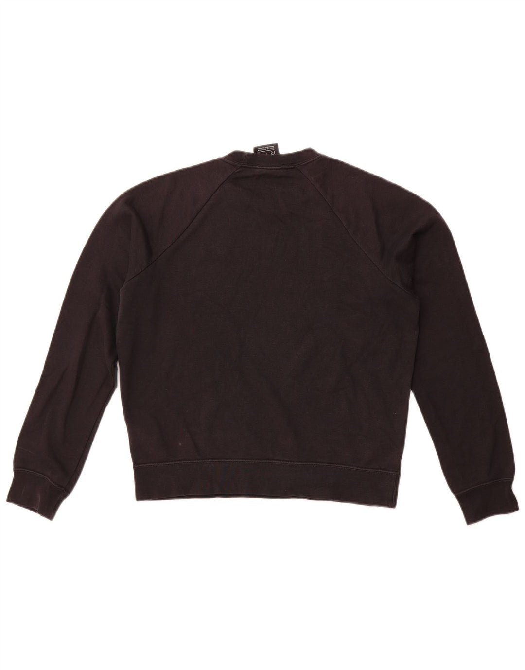 Nike - Sudadera extragrande para mujer, talla 10, talla pequeña, algodón negro