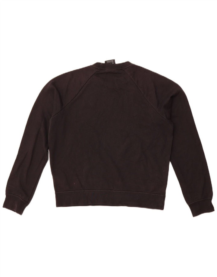 Nike - Sudadera extragrande para mujer, talla 10, talla pequeña, algodón negro