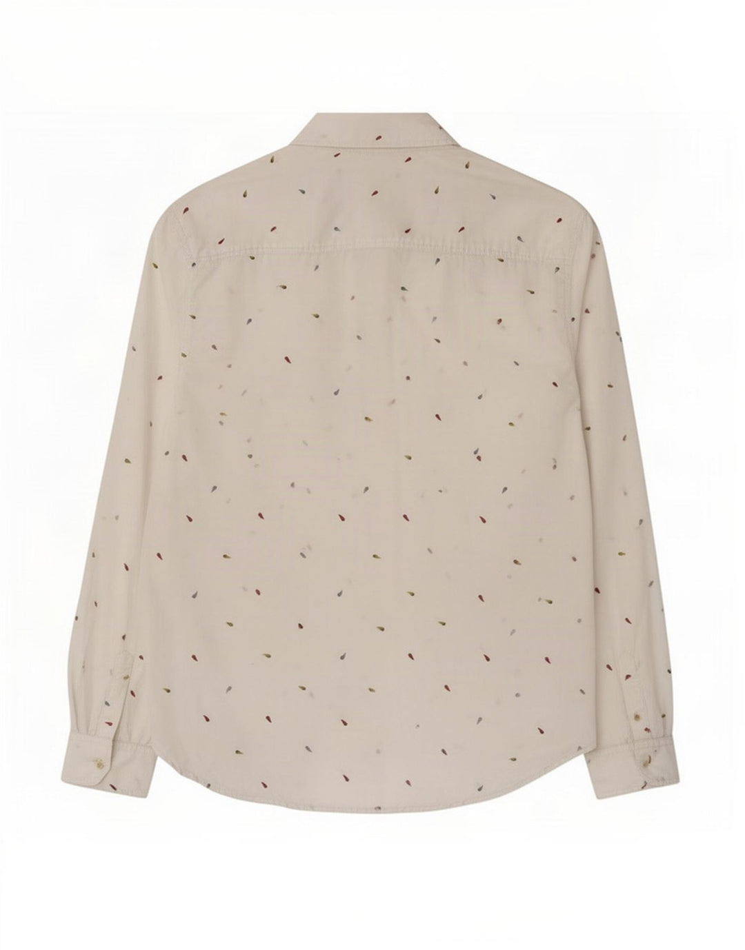 Camisa de corte clásico para hombre de White Stuff de algodón con lunares grandes