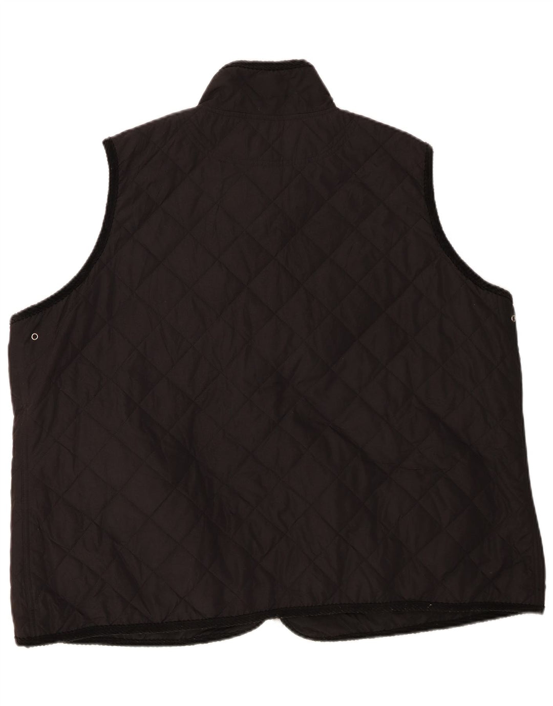 Ralph Lauren Chaleco acolchado para mujer UK 22 3XL Poliéster negro