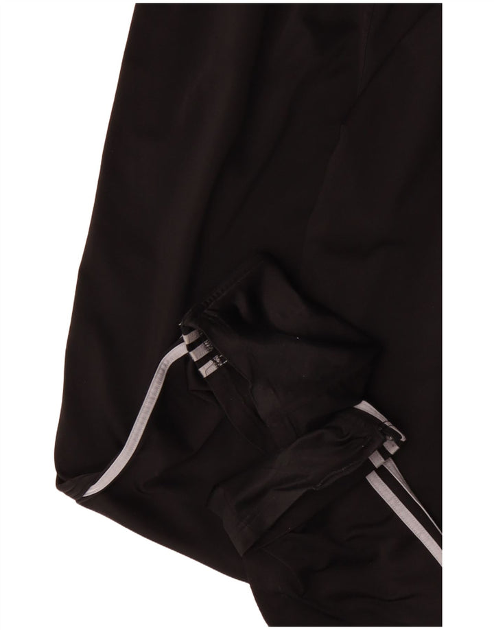 Adidas Pantalones de chándal para hombre UK 36/38 Small Negro Poliéster