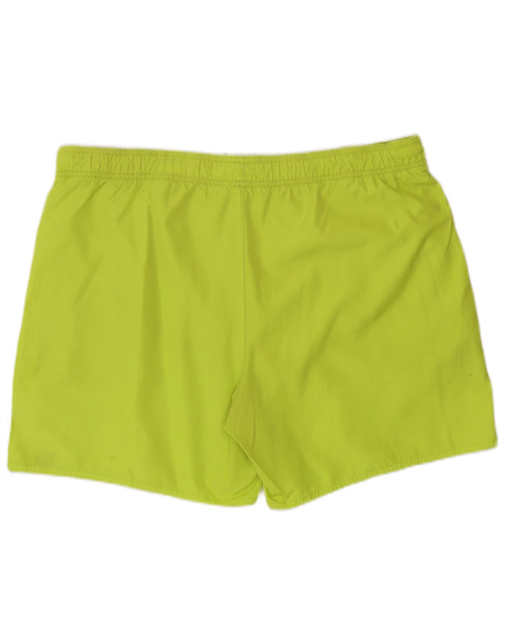 Adidas - Pantalones cortos deportivos para hombre, poliéster verde grande