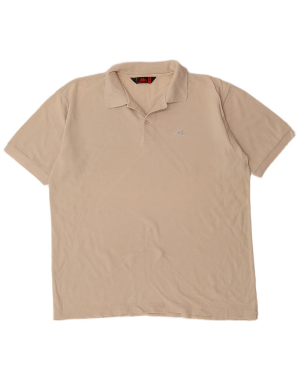 Kappa Polo Hombre XL Algodón Beige