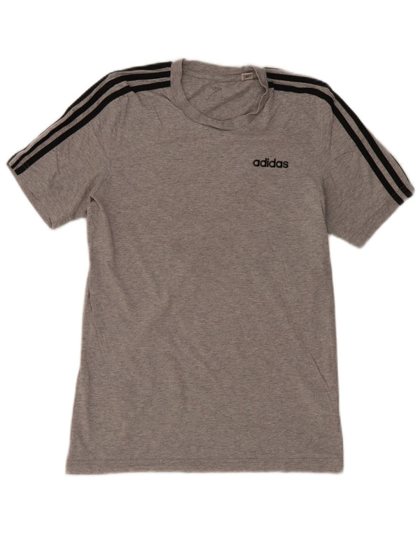ADIDAS Camiseta Hombre Top Small Gris Algodón
