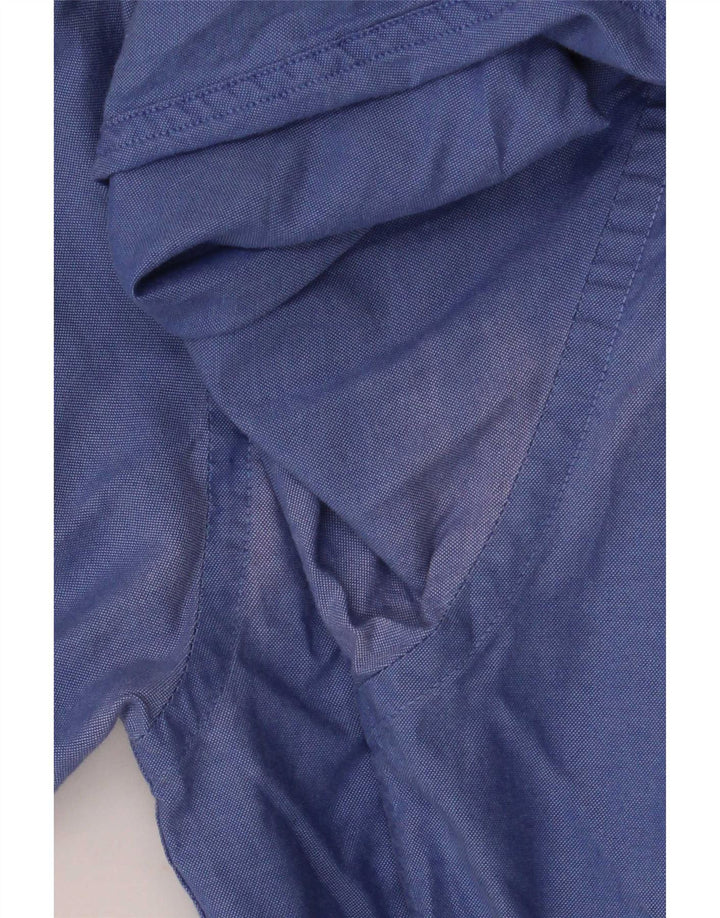 Camisa Tommy Hilfiger Hombre Grande Azul Algodón