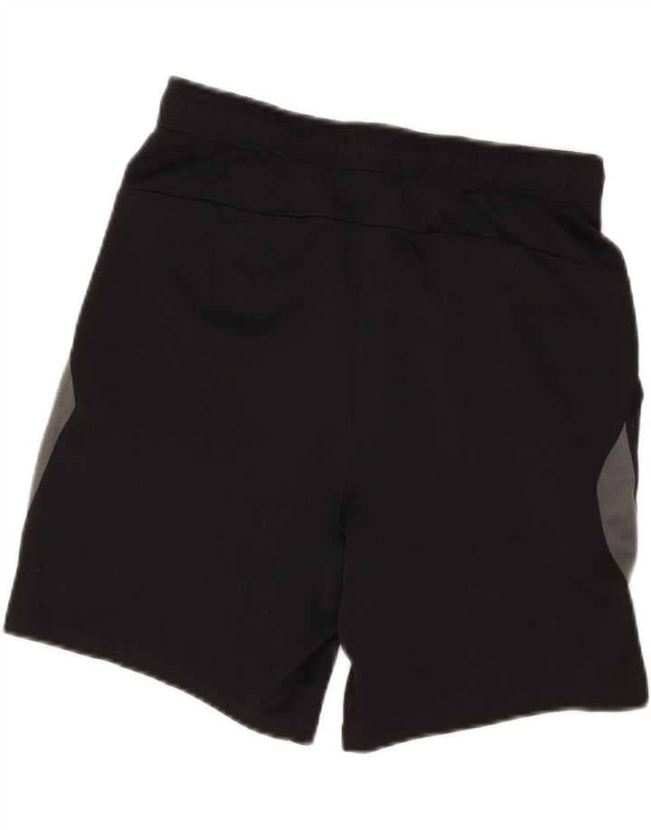 Pantalones cortos deportivos Nike Dri Fit Standard para hombre, poliéster color block, color negro mediano