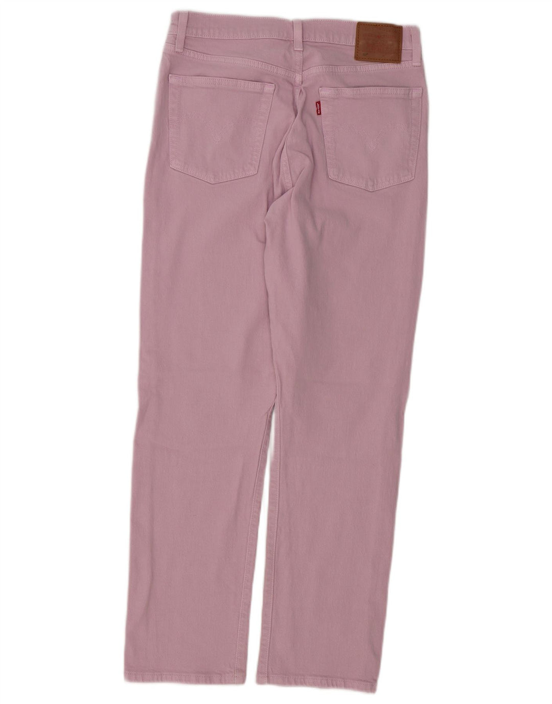 LEVI'S Vaqueros Rectos 501 Mujer W28 L28 Algodón Rosa