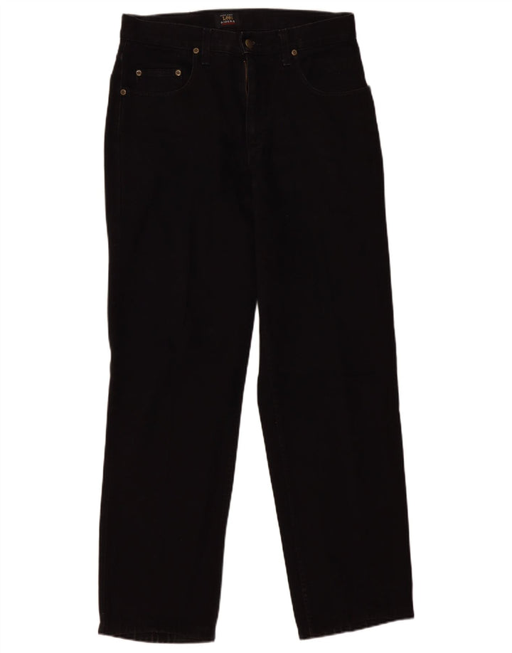 Lee Vaqueros rectos Kansas para hombre W32 L30 Algodón negro