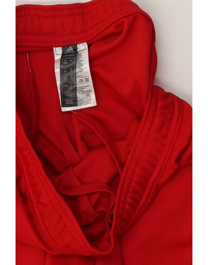 Adidas Pantalones de chándal Aeroready para hombre UK 38/40 Medium Rojo Poliéster