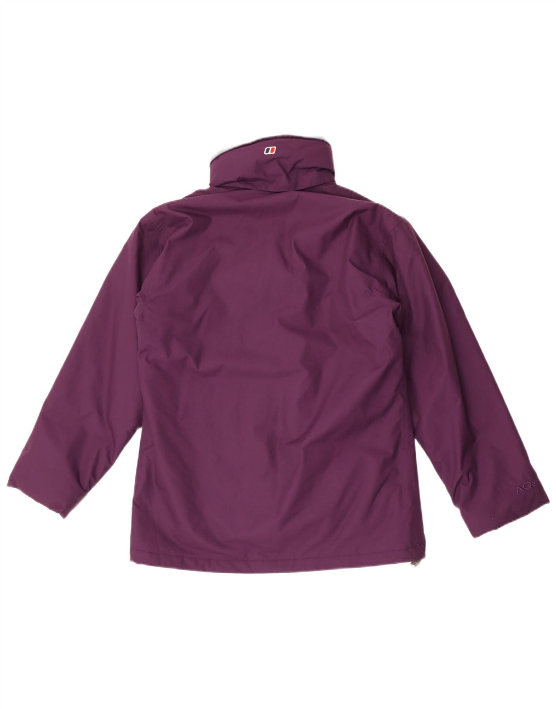 Berghaus Chaqueta Cortavientos Extragrande con Capucha para Mujer UK 40 Small Púrpura