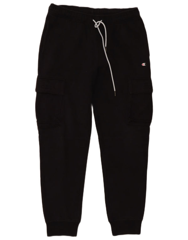 Champion Cargo Pantalones De Chándal para Hombre Joggers Large Algodón Negro