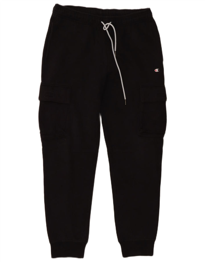 Champion Cargo Pantalones De Chándal para Hombre Joggers Large Algodón Negro