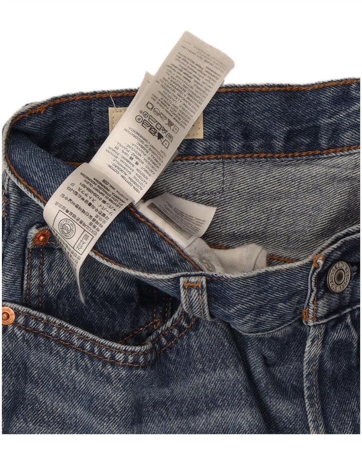 Levi's Vaqueros Rectos Mujer W27 L30 Algodón Azul 90s