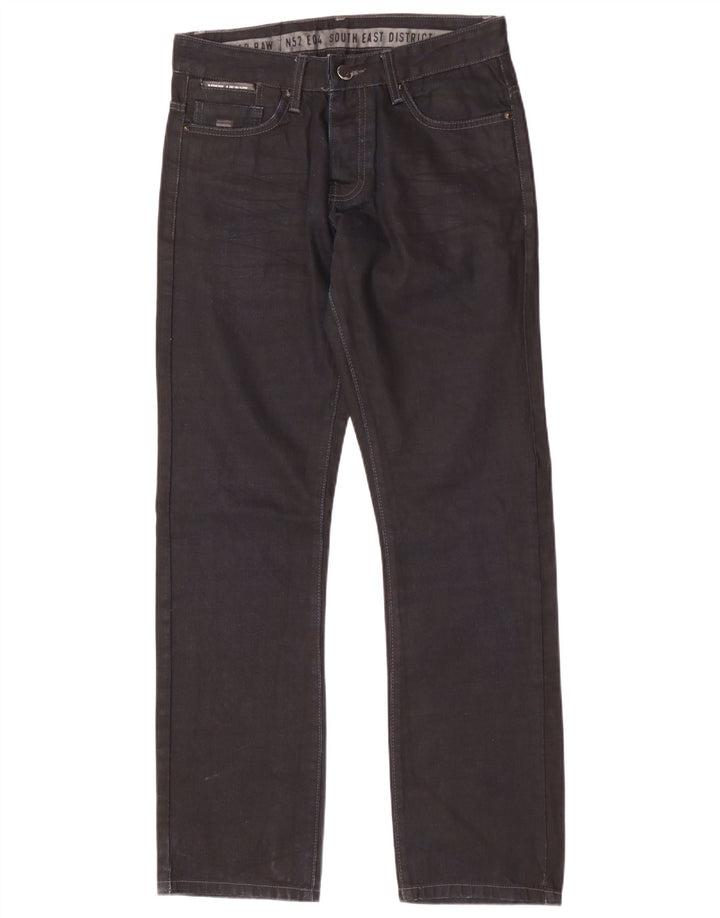 Vaqueros rectos para hombre G-STAR W31 L34 Algodón negro