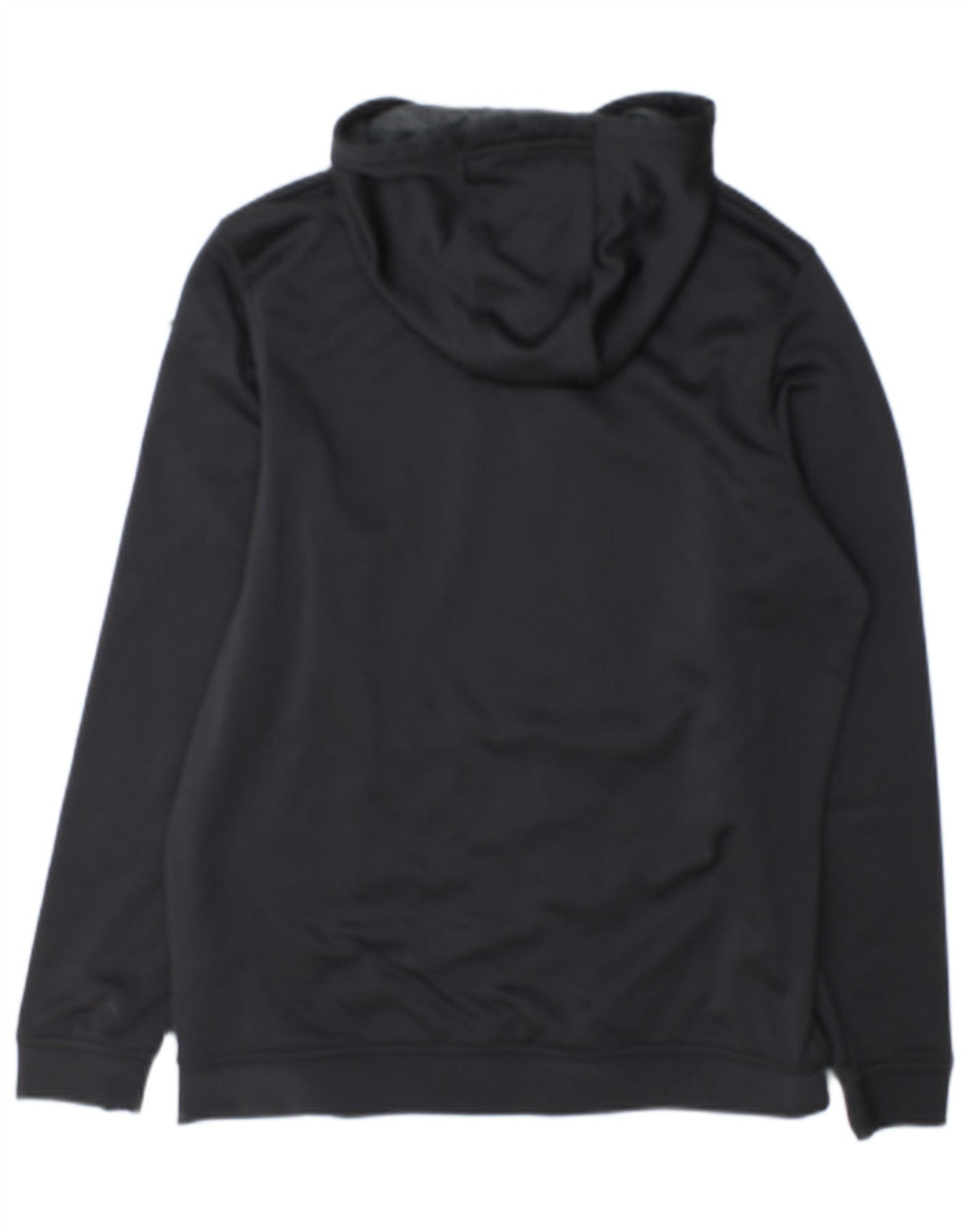 Under Armour Cold Gear Graphic Sudadera con capucha para hombre, jersey de poliéster negro mediano