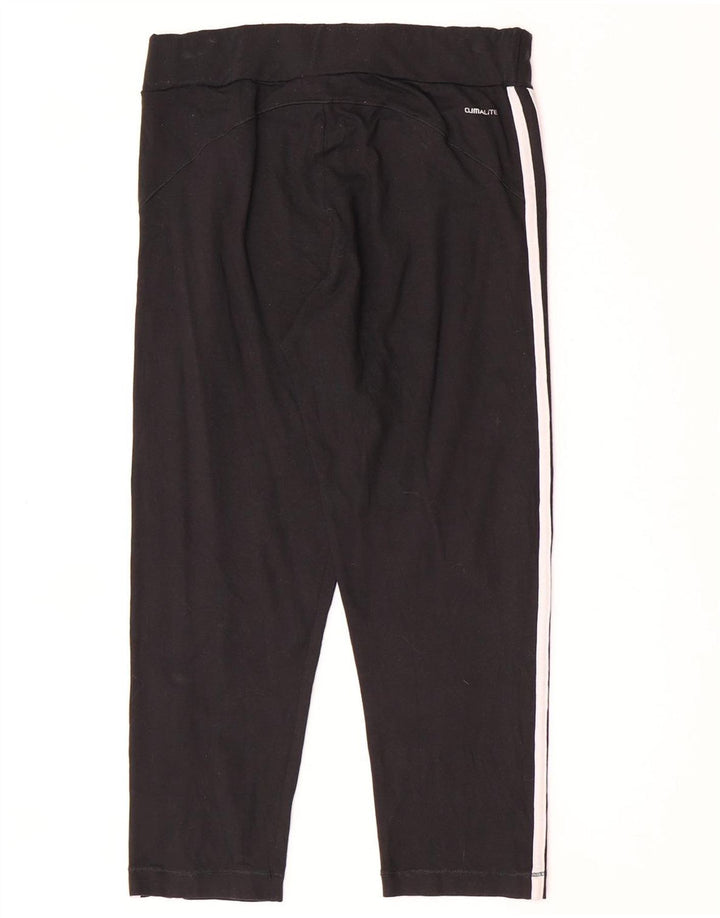 Adidas - Leggings capri Climalite para mujer, talla 40, color negro