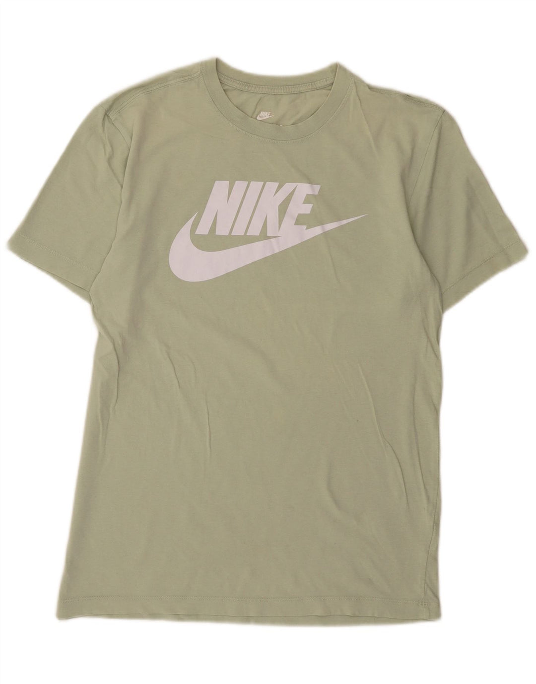 Nike - Camiseta gráfica para hombre, talla pequeña, algodón verde